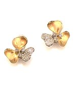 Pendientes Annamaria Cammilli Mujer Oroinfiore in Oro amarillo Diamante GOR0139J - GOR0139J